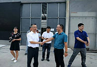 2017年10月10日，台州市副市长及其它农业干部一行莅临绿沃川农场指导